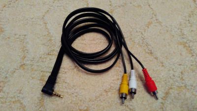 Лот: 9093906. Фото: 1. Шнур 3 RCA - mini jack 3,5 (1... Шнуры, кабели, разъёмы