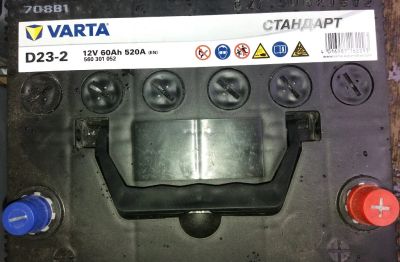 Лот: 17504632. Фото: 1. Аккумулятор VARTA Стандарт 60... Аккумуляторы