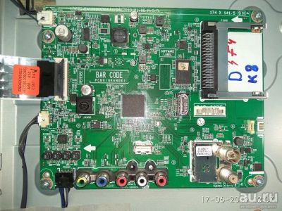 Лот: 13994489. Фото: 1. main EAX66805906(1.0) LD67C tv... Печатные платы