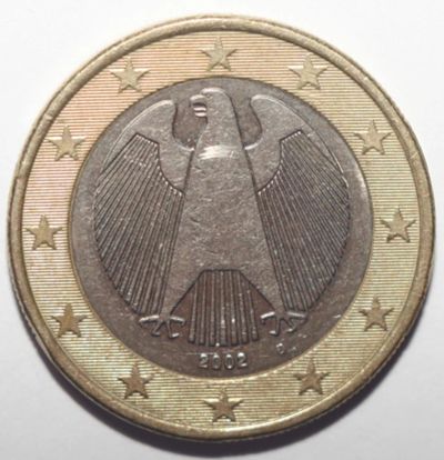 Лот: 2718850. Фото: 1. 1 евро 2002 год. Германия. D. Европа