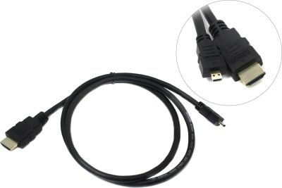 Лот: 24948945. Фото: 1. Кабель HDMI(m) - microHDMI(m... Шлейфы, кабели, переходники