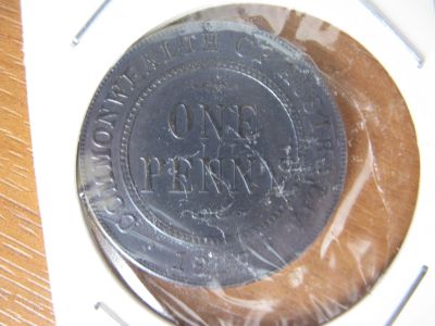 Лот: 15785731. Фото: 1. Австралия 1 пенни 1927 года. Отличная... Австралия и Океания