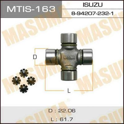 Лот: 14325003. Фото: 1. Masuma MTIS-163 Крестовина "Masuma... Ходовая, подвеска, рулевое управление