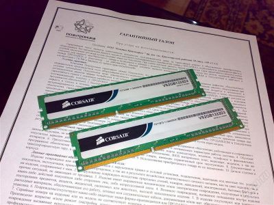 Лот: 2068036. Фото: 1. Память 4GB Corsair. PC1333. DDR3... Оперативная память