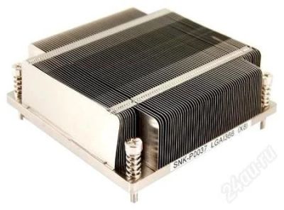Лот: 2396477. Фото: 1. Радиатор LGA1366, 1U DP or UP... Системы охлаждения