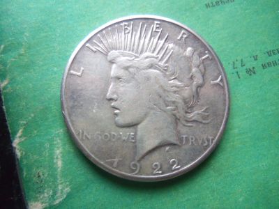 Лот: 11991277. Фото: 1. 1 доллар США 1922 г. оригинал... Америка