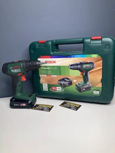 Лот: 19320665. Фото: 1. Дрель-шуруповерт Bosch UniversalDrill... Электроинструмент