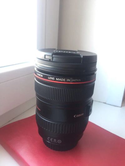Лот: 8837881. Фото: 1. Объектив CANON EF 24-105 mm f4L... Объективы