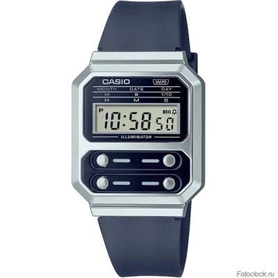 Лот: 21638821. Фото: 1. Casio A100WEF-1A. Оригинальные наручные часы