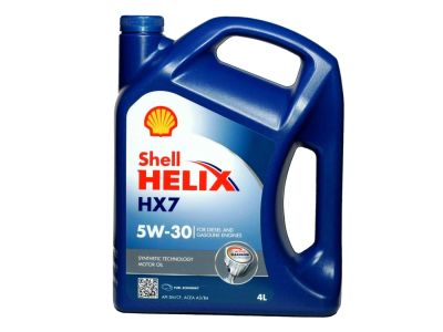Лот: 11640360. Фото: 1. Shell Helix Н-7 5W30 Полусинтетика... Масла, жидкости