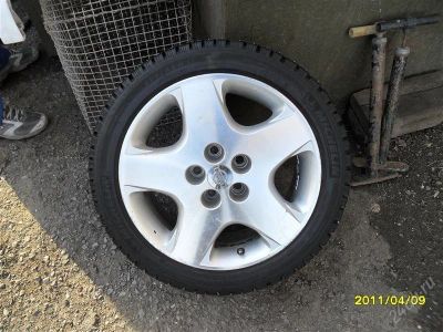 Лот: 896566. Фото: 1. Комплект литья Nissan на 17 5х114... Диски