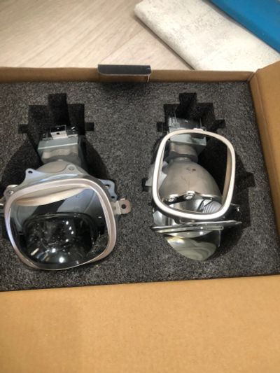 Лот: 25517588. Фото: 1. Штатные линзы от Hyundai Santa... Оптика и освещение