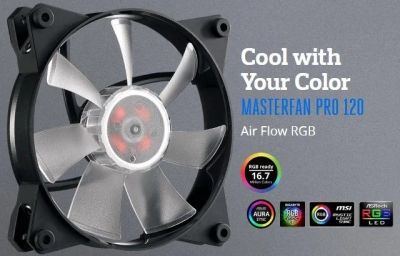 Лот: 10938345. Фото: 1. Вентилятор 120 мм Cooler Master... Системы охлаждения