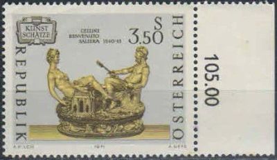 Лот: 16386384. Фото: 1. 1971. Австрия. Художественные... Марки