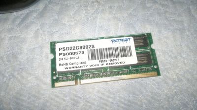 Лот: 5979735. Фото: 1. Модуль (память sodimm) Patriot... Оперативная память