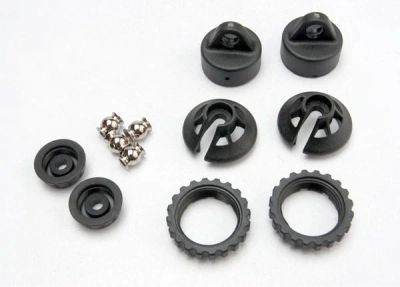 Лот: 5074390. Фото: 1. TRA-5465 Caps and spring retainers... Автомоделизм