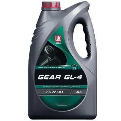 Лот: 23329780. Фото: 1. ЛУКОЙЛ GEAR GL-5 75W90 4 л (масло... Масла, жидкости