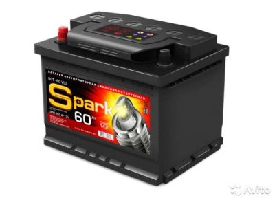 Лот: 12131127. Фото: 1. Аккумулятор Spark 60 Ач. R (Прямая... Аккумуляторы