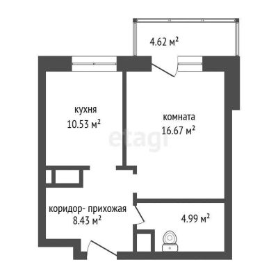 Лот: 25298424. Фото: 1. 1-комн. квартира , Красноярск... Квартиры, студии