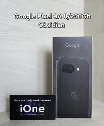 Лот: 25655257. Фото: 1. Google Pixel 9A 8/256Gb Obsidian... Смартфоны