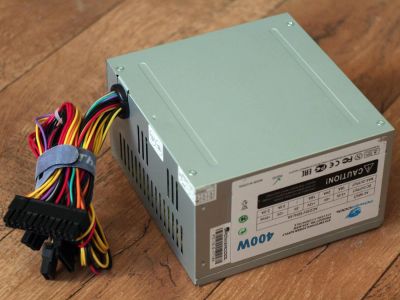 Лот: 9020345. Фото: 1. PowerCool ATX-400W(новый). Корпуса, блоки питания