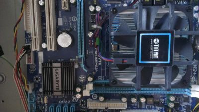 Лот: 5118998. Фото: 1. AMD Phenom X3 8400 + Gigabyte... Материнские платы