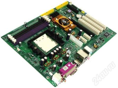 Лот: 272946. Фото: 1. материнская плата epox ep-9npa7i... Материнские платы