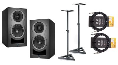 Лот: 25270661. Фото: 1. Kali Audio IN5 + стойки + кабели. Другое (бытовая техника)