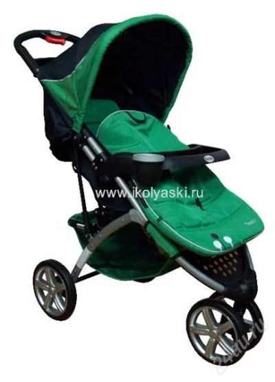 Лот: 1691106. Фото: 1. Продам трехколесную коляску Геоби. Коляски