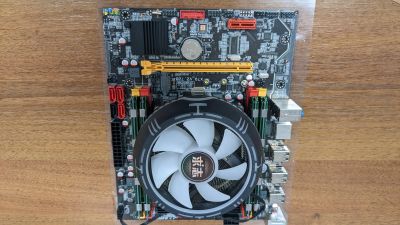 Лот: 19165667. Фото: 1. Комплект Мать X79 + Xeon E5-2640... Комплекты запчастей