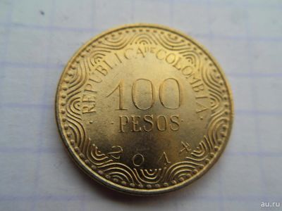 Лот: 9369493. Фото: 1. Колумбия 100 песо 2014. Америка