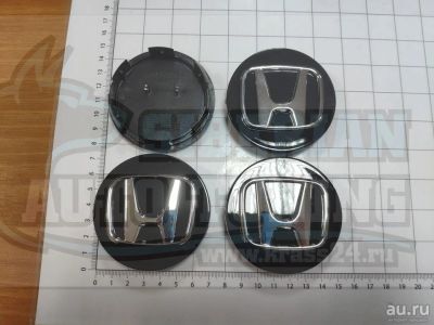 Лот: 14483787. Фото: 1. Ступичные колпачки Honda черные... Колпаки