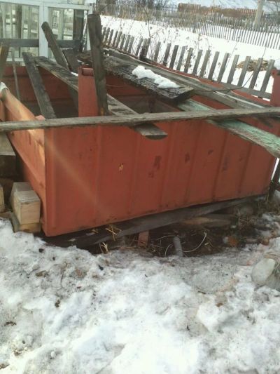 Лот: 5211059. Фото: 1. отдам прицеп (бак) можно под бассейн... Баки, ёмкости