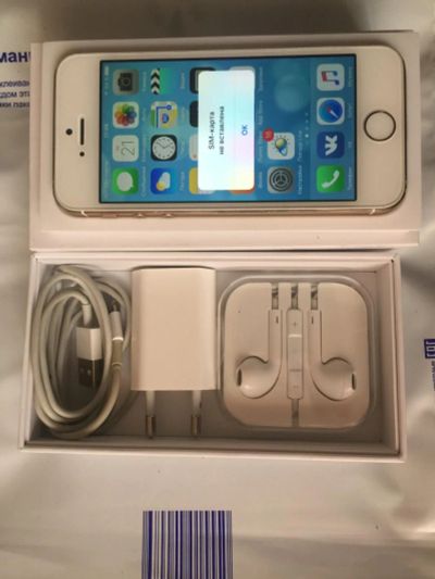 Лот: 7871578. Фото: 1. Apple iPhone 5s 16gb gold a1530. Смартфоны