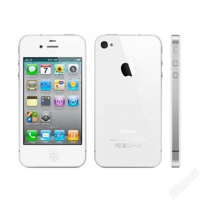 Лот: 2194183. Фото: 1. Iphone 4 16 GB белый (запакован... Смартфоны