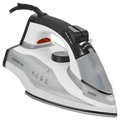 Лот: 7029348. Фото: 1. Утюг новый Polaris PIR 2470K White... Утюги, парогенераторы, отпариватели