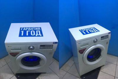 Лот: 14340699. Фото: 1. Стиральная машина LG F12B8ND код... Стиральные машины