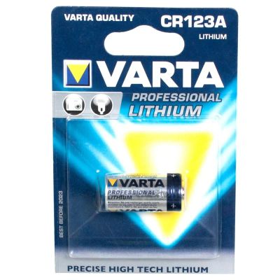 Лот: 11257468. Фото: 1. Элемент питания CR123A VARTA. Батарейки, аккумуляторы, элементы питания