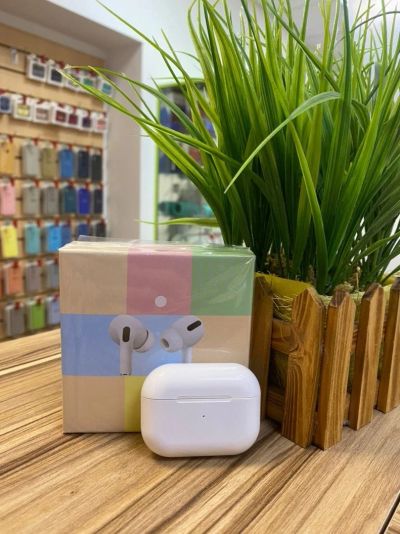 Лот: 16379413. Фото: 1. Airpods Pro Macaron (White). Красноярск
