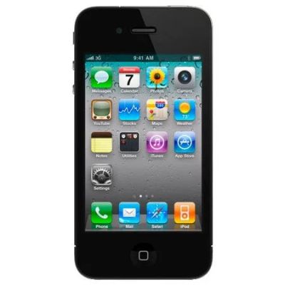Лот: 3191779. Фото: 1. Iphone 4 16gb black. Смартфоны