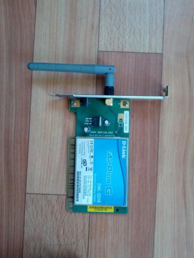 Лот: 4287441. Фото: 1. PCI WiFi D-Link DWL-G510. WiFi, Bluetooth адаптеры