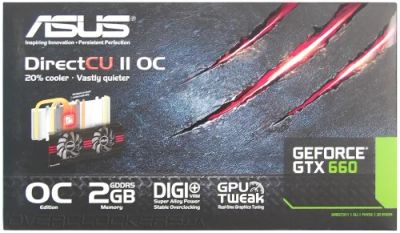 Лот: 5419864. Фото: 1. Asus GeForce GTX 660 [GTX660-DC2O-2GD5... Видеокарты