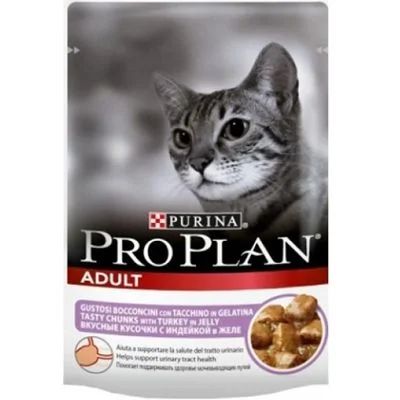 Лот: 4878279. Фото: 1. Pro Plan пауч для кошек с индейкой. Корма