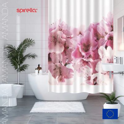 Лот: 24943256. Фото: 1. Штора для ванной комнаты Spirella... Аксессуары для ванной