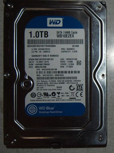Лот: 9390263. Фото: 1. Жесткий диск для компьютера 1000... Жёсткие диски (HDD)