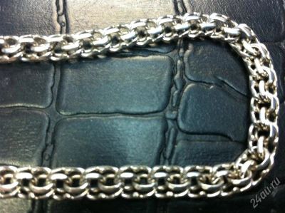 Лот: 1123437. Фото: 1. Новая цепочка бисмарк 32,76 грамма. Цепочки