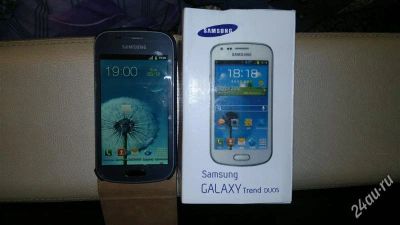 Лот: 2819870. Фото: 1. Samsung Galaxy Trend DUOS обмен... Смартфоны