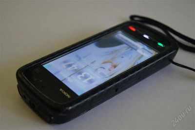 Лот: 2096540. Фото: 1. nokia 5230 карбон. Смартфоны