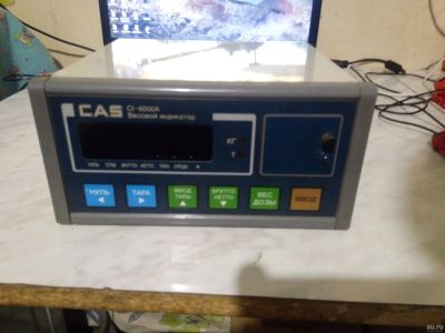 Лот: 12966171. Фото: 1. Весовой индекатор CAS ci6000a. Контрольно-измерительное оборудование