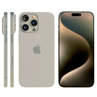 Iphone 15 pro titanium фото